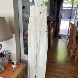 New With tags rayon full length overalls ladies medium